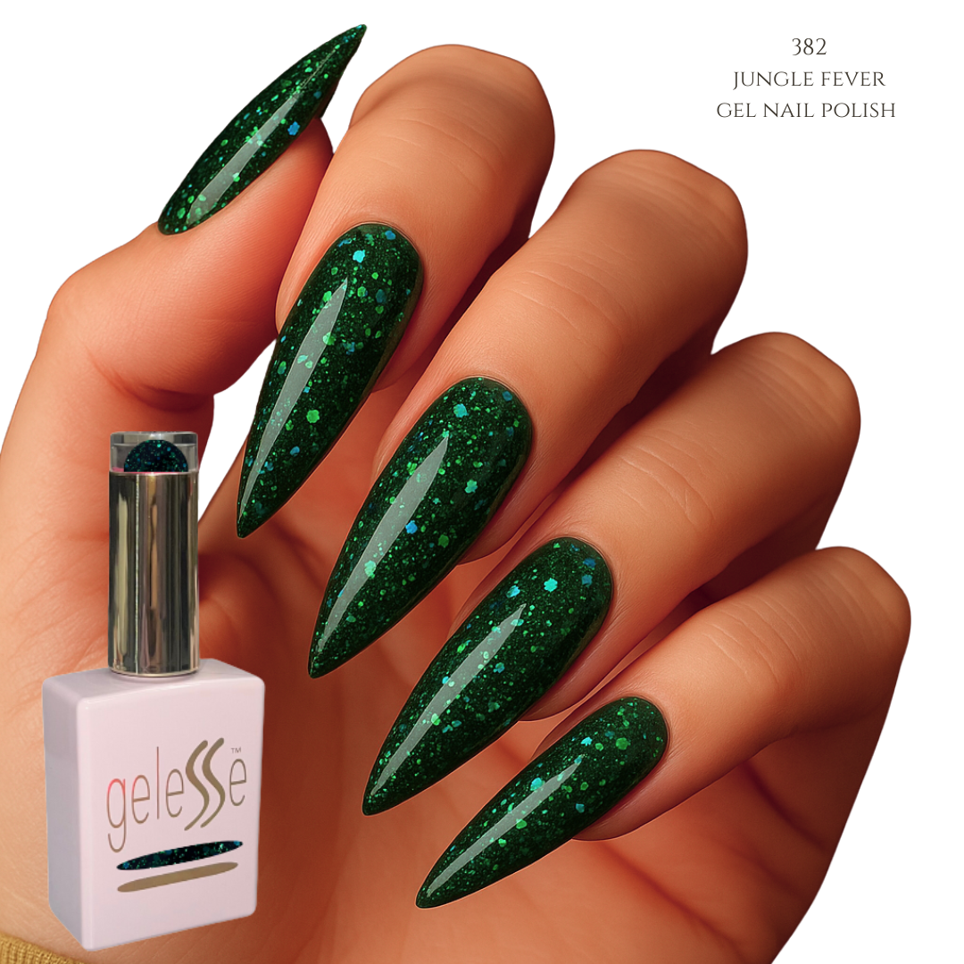 Jungle Fever gel nail polish 382 by geleSSe.