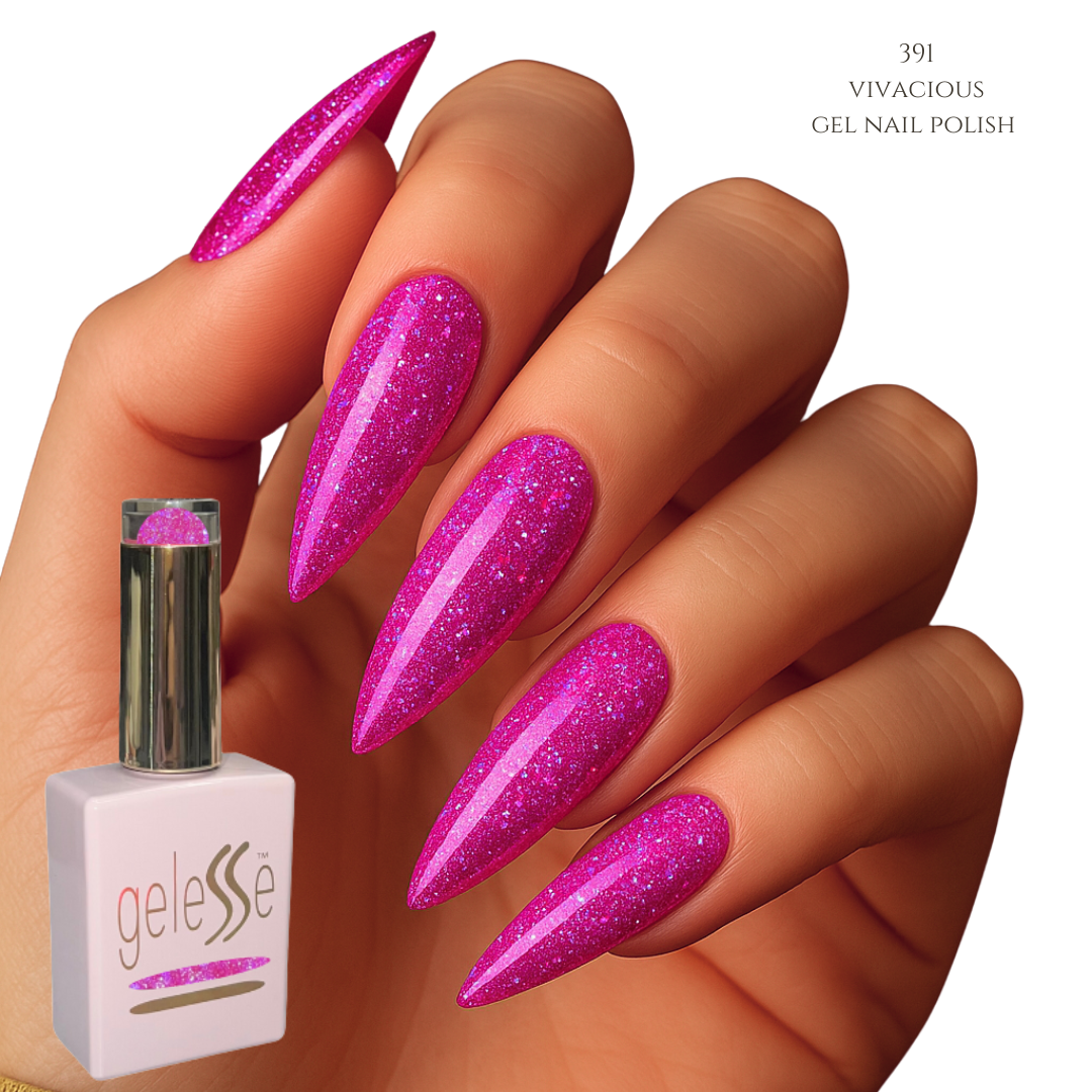 Vivacious gel nail polish 391 by geleSSe
