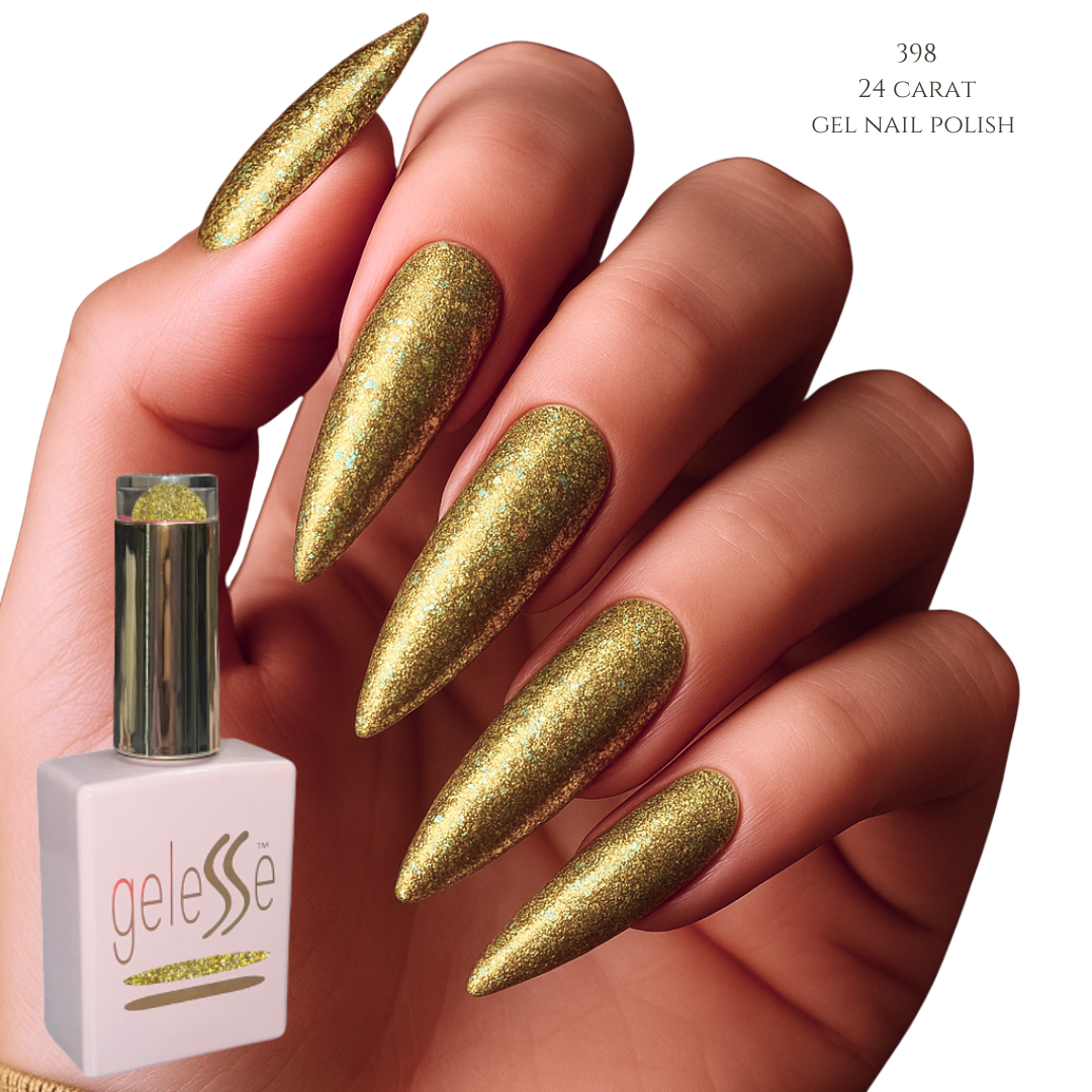 24 Carat gel nail polish 398 by geleSSe