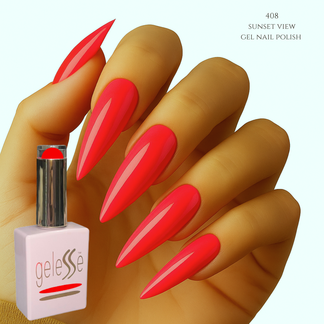Sunset View gel nail polish by geleSSe Nails.